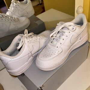 Kids size 3 Nike Air Force 1s